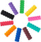 GORGECRAFT 60PCS Soft Foam Pencil Grips, 10 Colors Pen Grippers for Painting and Drawing, Relieving Fingers Fatigue