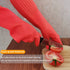 ThxToms Rubber Dishwashing Gloves, 2-Pair, Fleece Lined, Waterproof, Small