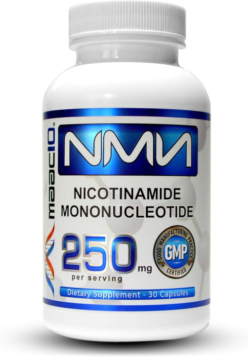 MAAC10 NMN Supplement 250mg Capsules - Genuine NMN Nicotinamide Mononucleotide NAD+ Supplement,