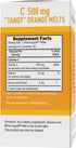 Superior Source Vitamin C 500 mg Tangy Orange Melts, 90 Sublingual Tablets