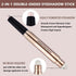 May Foltran Sand Shimmer #02 Cream Eyeshadow Pencil, Nude Pink Sparkle, Hypoallergenic Waterproof Long Lasting Eye