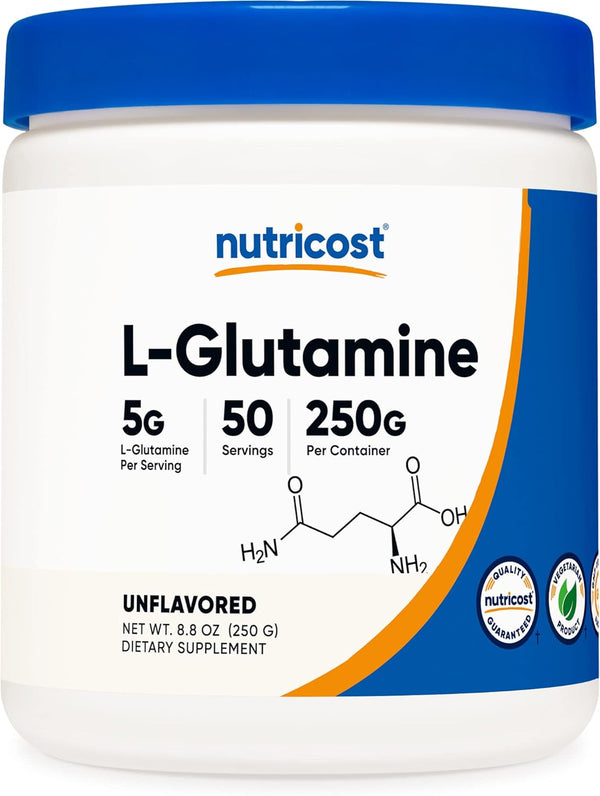 Nutricost L-Glutamine Powder - 250 Grams