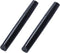Portable Travel Toothbrush Case, Breathable Design with Air Hole, 2 Black Containers for Home and Business Use