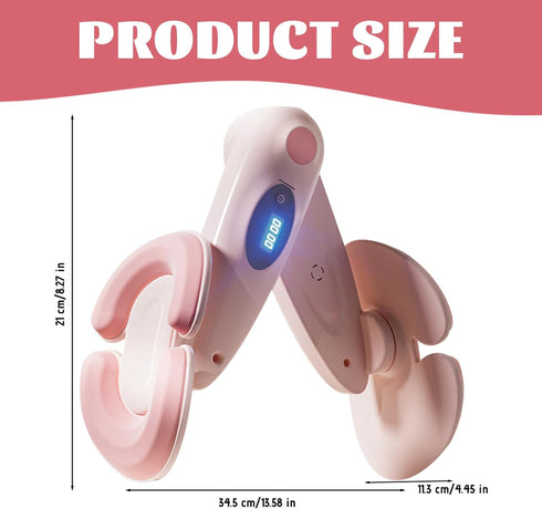 Nukinp Pelvic Floor Exercise Devices for Women Adjustable Rotatable Pelvic Floor Muscle Trainer Portable Exercise