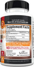 Organic Lions Mane Supplement Capsules, 90 Count, 2100mg for Memory and Focus