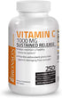Bronson Vitamin C 1000 mg, 250 Tablets, Sustained Release Premium Non-GMO Ascorbic Acid