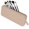 Sakolla Travel Makeup Brush Holder, Silicone Makeup Bag with Zipper Closure, Washable Organizer Case