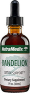 NutraMedix Dandelion Detox Support - 60ml Tincture for Liver & Gut Health, Antioxidant Support, Daily Use Supplement
