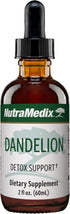 NutraMedix Dandelion Detox Support - 60ml Tincture for Liver & Gut Health, Antioxidant Support, Daily Use Supplement