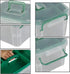 Lesbin Clear First Aid Box Organizer with Compartments, Plastic Family Medical Supplies Storage Box