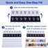 Package 2 7 HRX Pill Organizer Times a Day, Easy Fill & Open Weekly Medicine Box Vitamin Cases for Day AM PM