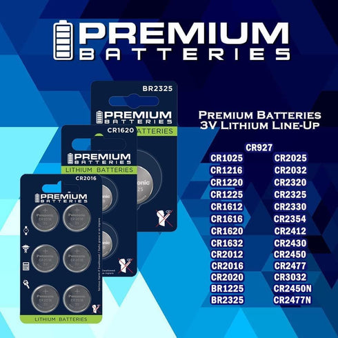 Panasonic CR2032 Lithium 3V Coin Cell Batteries, Premium Japanese Engineered, 4 Pack, High Capacity