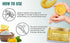 Natural Elephant Turmeric & Citrus Exfoliating Sugar Scrub, 10 oz with Argan Oil and Shea Butter