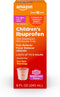 Amazon Basic Care Children's Ibuprofen Oral Suspension, 100 mg per 5 mL, Pain Reliever, 8 fl oz