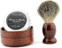 Pure Badger Hair Shaving Brush, Natural Wood Mug Bowl Hand-Made Soap Barber Set