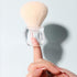 Large Powder Makeup Brush, Blush Brush for Loose or Pressed Setting Powder, Bronzer Brush (Transparent)
