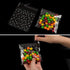 400PCS White Polka Dot Treat Bags Set, Self Adhesive Candy Cookie Bags Set, 200 Cellophane Bags + 200 Thank You