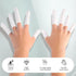 White Latex Finger Cots | Disposable Medium-Sized Finger Protectors, Fingertip and Sleeve Protector (Approx. 210 PCS)