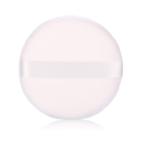 WSYUB Powder Puff, Ultra Soft Large Velour Body Powder Puffs, 4.13 inch, 4pcs, Round, White