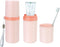 Mulbozy Travel Toothbrush Holder, Large Travel Toothbrush Cup Case, Portable Travel Toothbrush