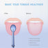 BOEEA Tongue Scraper Attachment Replacement for Waterpik Water Flosser, 3 PCS Tongue Cleaner Tips