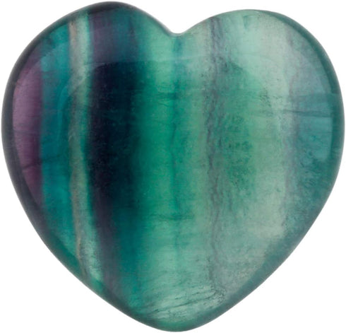 Rockcloud Healing Crystals Puff Heart & Guardian Angel Figurine, Carved Worry Stone Chakra Reiki Balancing Set