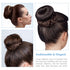 TsMADDTs Donut Hair Bun Maker, 3PCS Dark Brown Ring Style Bun Maker with 20PCS U Shaped Hair Pins for Women