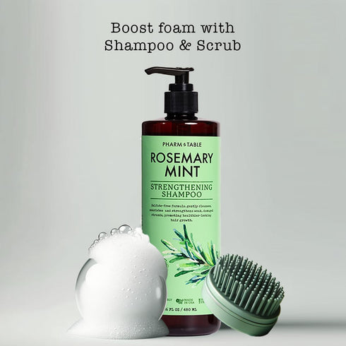 PHARM TO TABLE Rosemary & Mint Shampoo 480ml