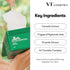 VT COSMETICS Daily Soothing Mask, 30ea, Hydrating Facial Sheet Mask, 30 Day Supply, Cica Face Mask