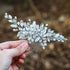 Yean Wedding Hair Comb - Silver Rhinestones Opal Crystal Vintage Bridal Hair Clips Accessories for Brides and