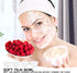 White DIY Face Mask Mixing Bowl, Microwavable Silicone Facial Mud Bowl, 4Pcs Cosmetic Beauty Tool
