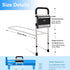 PidmFoy Bed Rails for Elderly Adults Safety, Height Adjustable Bed Cane, Bed Assist Rails for Seniors with Support