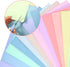 Kolldenn Set 120 20 28 Inch 6 Gift Wrapping Crafts Sheets Multicolor Tissue Paper x and Rolls Satin Ribbon