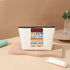 Theatre Life Cosmetic Bag Pouch for Musical Theatre Drama Lover Gifts, Comedy Tragedy Mask Bag for Women