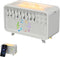 uphrgmd Noise Humidifier, White Sleep Sound Machine with 200ml Water Tank, 8 Soothing