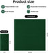KAMMAK 100 Pack Disposable Cloth-Like Dark Green Dinner Paper Napkins - Premium Thick with Flatware Pocket