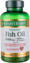 Nature's Bounty Fish Oil 2400 mg Double Strength - Odorless 90 Softgels (Pack of 3)