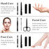 Manicure Set, 8 In 1 Professional Nail Clipper Kit, Stainless Steel Grooming Tool for Men Teens