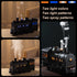 Set, 300 ml 2 Steam Train Essential Oil Diffuser Retro Train Aromatherapy Diffuser with Night Light, Includes Essential
