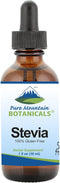 Pure Mountain Botanicals Liquid Stevia Drops, Natural Sugar Free Sweetener, Ideal for Keto and Vegan Diet
