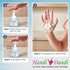HANDI DANDI 99.9% MOISTURIZNG ALCOHOL-FREE FOAMING HAND SANITIZER w/FLOWER PUMP TOP, Kills Of Germs On Hands, Made