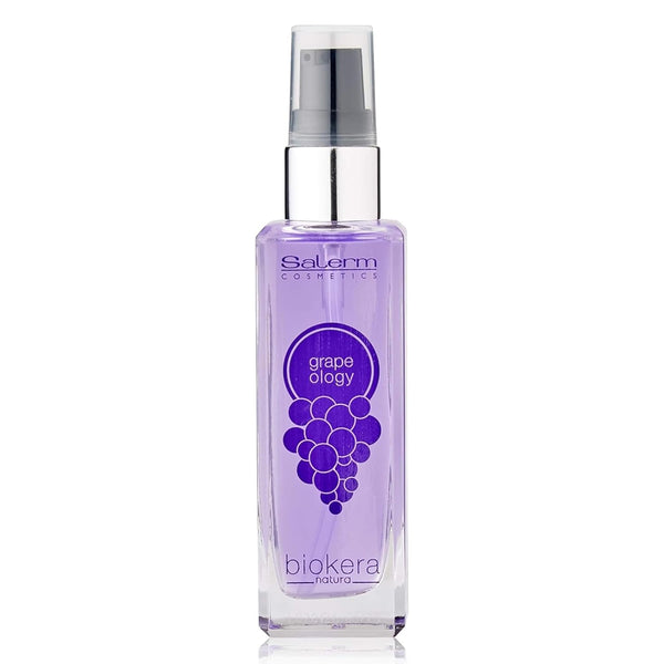 SALERM Grape Seed Oil - Salerm Grapeology Biokera Natura - 60 ml Hydrating Serum for Dry and Damaged Hair.