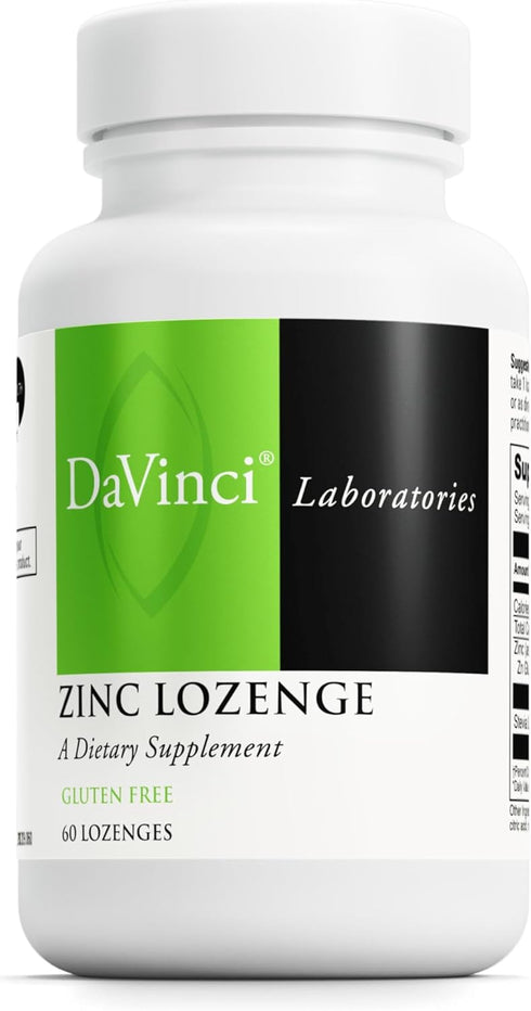 DaVinci Labs Zinc Lozenge - Dietary Supplement to Support Fertility, Immunity, Joint