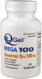 Mega 100 Softgels (100mg Hydrosoluble CoQ10) - 60 Count
