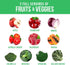 InnoSupps Full Spectrum Reds & Greens - 2 Servings of Fruits + Veggies, Spirulina, Chlorella, Antioxidants