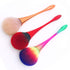 Large Powder Mineral Brush, Foundation Makeup Brush, Blush Brush for Daily Makeup, Kabuki Makeup Brushes (Colorful)