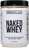 Naked Vanilla Whey Protein 1Lb: All Natural Grass Fed Whey Powder with Vanilla & Coconut Sugar, 12 Servings, GMO-Free
