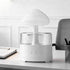 Hamwesh 7 Rain Humidifier, Adjustable LED Light Modes Essential Oil Diffuser, Raindrop Humidifier with Rechargeable