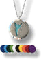 FIKA Tinkerbell Air Freshener Diffuser Necklace Locket, Aromatherapy Essential Oil, Great for Travel Pads