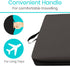 Vive Wheelchair Cushion - Waterproof Seat Pad for Coccyx, Sciatica & Tailbone Pain Relief (20'' x 18'' x 2'')
